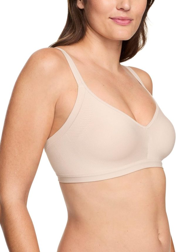 Women  Underarm-smoothing With Seamless Stretch Wireless Lightly Lined Comfort Bra