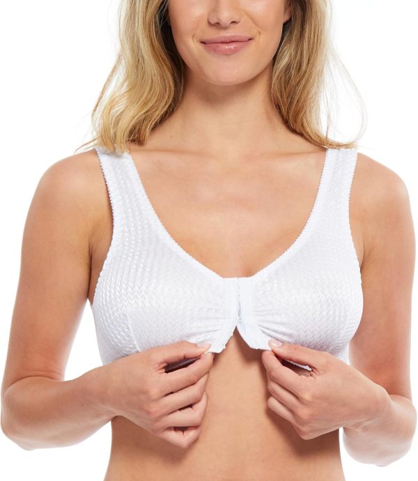 Full-Freedom Comfort Front Closure Bra for Women, Wireless