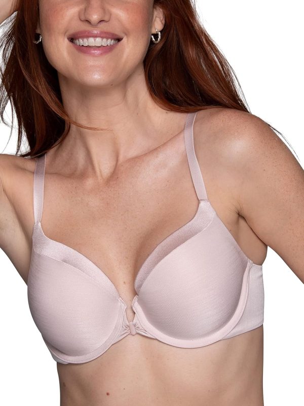 Women  Front Closure Bra, 3-Way Convertible Straps, Lightly Lined Cups up to DD